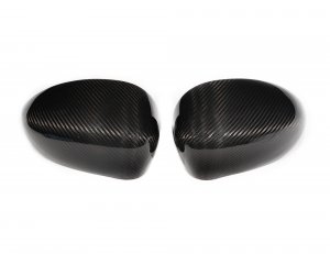 FIAT 500 Mirror Covers - Carbon Fiber - Caps  